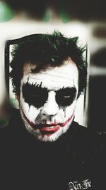 Close-up portrait of man