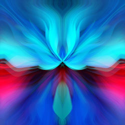 Full frame shot of multi colored light painting