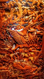 Close-up of ornate pattern