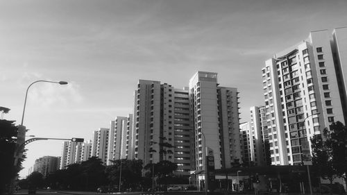 Low angle view of building against sky