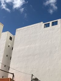 Low angle view of building against sky