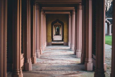 Corridor of building