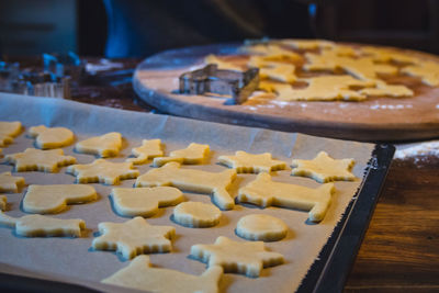 Close-up of sweet food on table