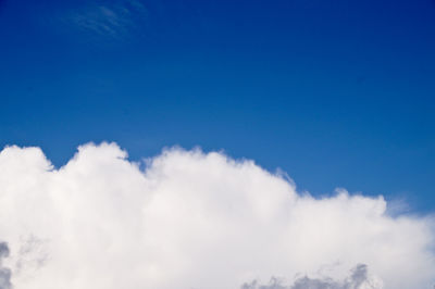 Low angle view of clouds in sky