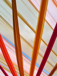 Low angle view of ceiling