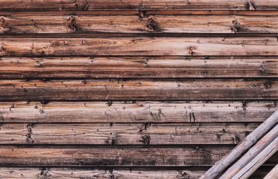 Full frame shot of weathered wood