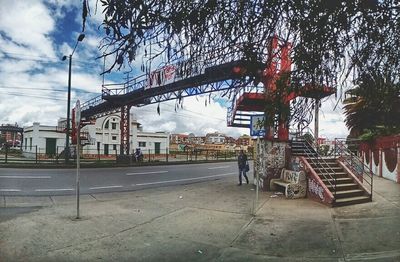 Built structure against the sky