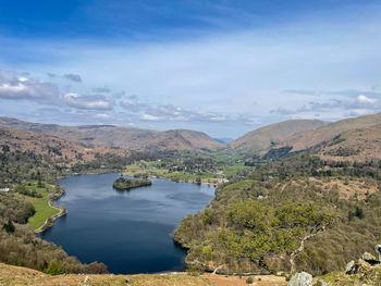 View atop loughrigg - lake district