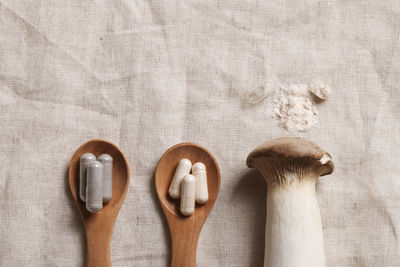 Close-up of mushrooms