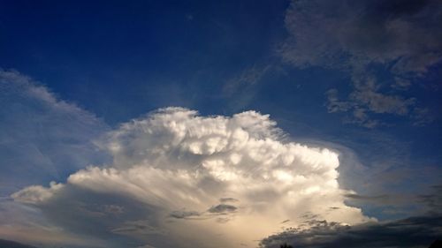 Low angle view of cloudscape