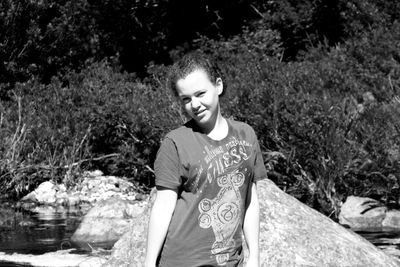 Portrait of a young woman