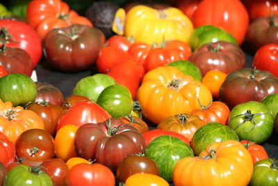 Full frame shot of bell peppers