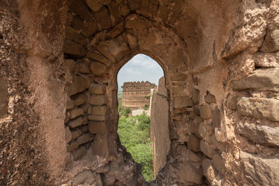 Old ruins of a building