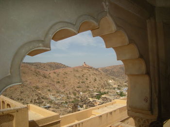 View of old ruins