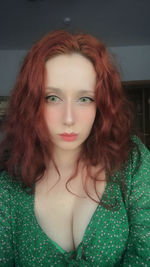 Portrait of a beautiful young woman