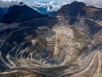 Open pit mine