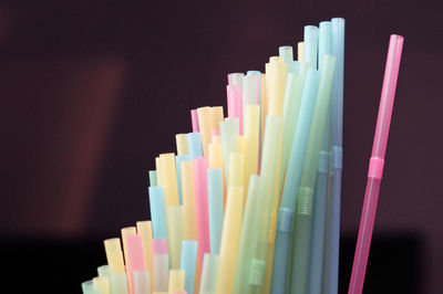 Close-up of pink indoors