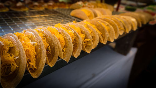 Close-up of fresh vegetables on table