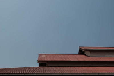 Low angle view of building against sky