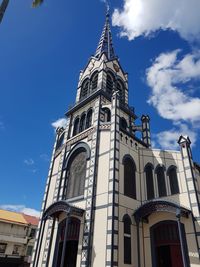Low angle view of cathedral against sky