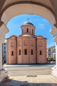 Exterior of historic building