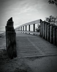 Empty road in row