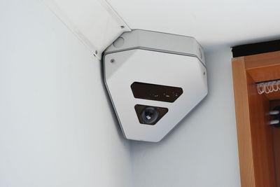 Video surveillance in a building, cctv and monitoring by video camera