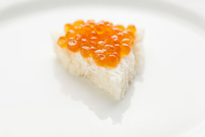 Close-up of dessert in plate