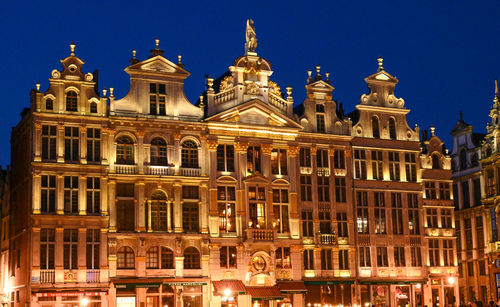 Low angle view of historical building