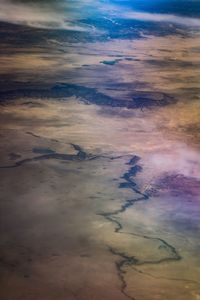 Aerial view of cloudscape