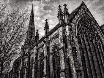 Low angle view of church