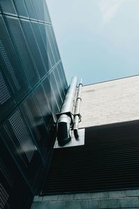 Low angle view of modern building