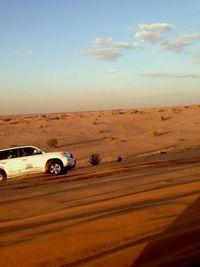 View of desert landscape