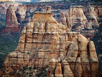 View of rock formation
