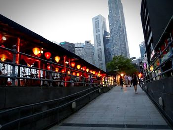 Modern buildings in city