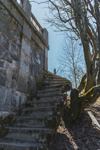 Low angle view of historic building against sky