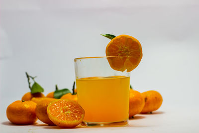 Close-up of orange slice