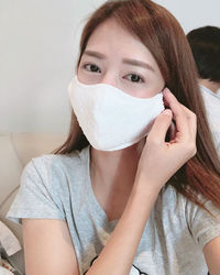 Portrait of a teenage girl