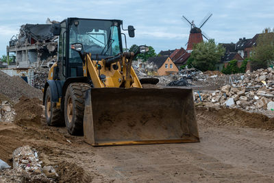 View of construction site