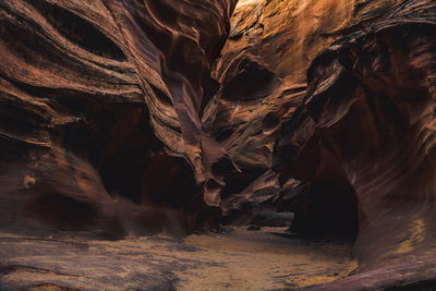 Full frame shot of rock formation