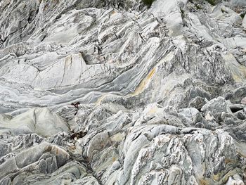 Full frame shot of rocks on landscape