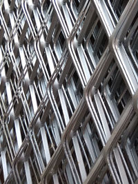 Full frame shot of metal grate