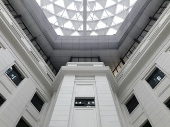 Low angle view of modern building