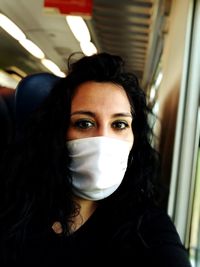 Portrait of beautiful woman