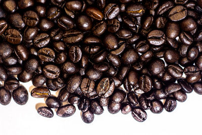 Close-up of coffee beans