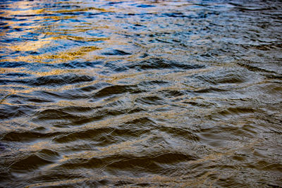 Full frame shot of rippled water