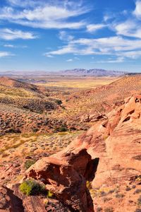 Sandstone formations bone wash elephant arch red cliffs national desert reserve saint george, utah