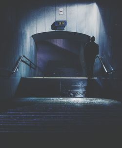 Staircase in building