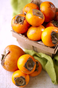Close-up of tomatoes on table