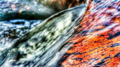 Close-up of water surface